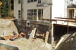underpinning of the existing dweilling house
